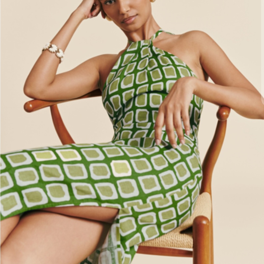 Reformation Santino Halter Dress